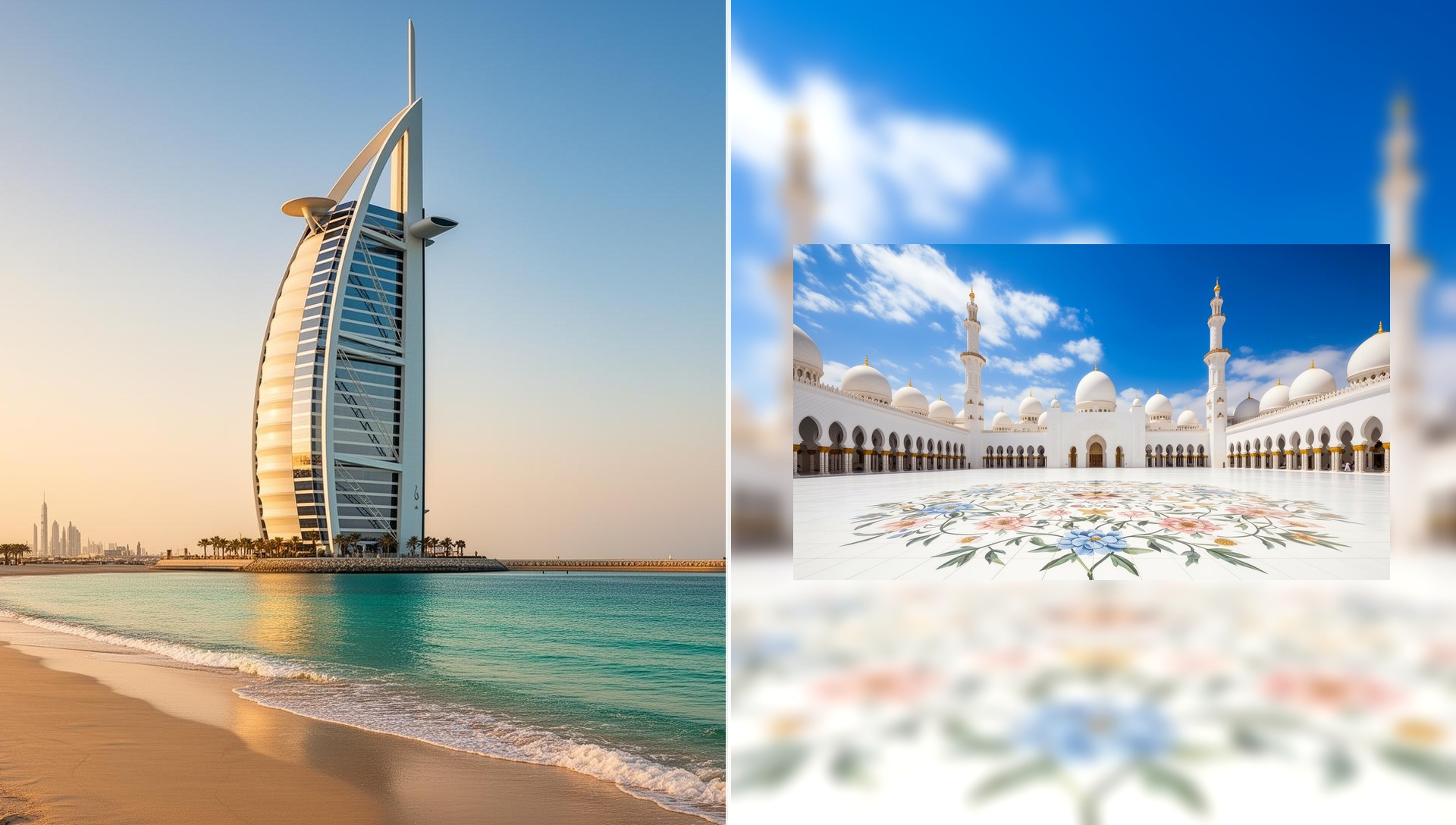 EXPLORE DUBAI & ABU DHABI 6 NIGHTS / 7 DAYS destination view